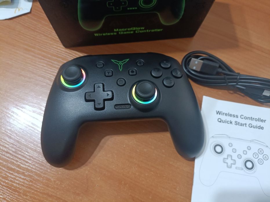 Блютуз контроллер для Nintendo Switch, PC, Android, IOS с вибро