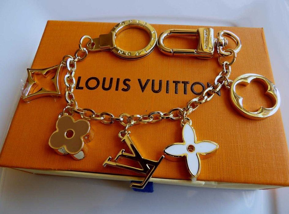Louis Vuitton luksusowy brelok do torebki