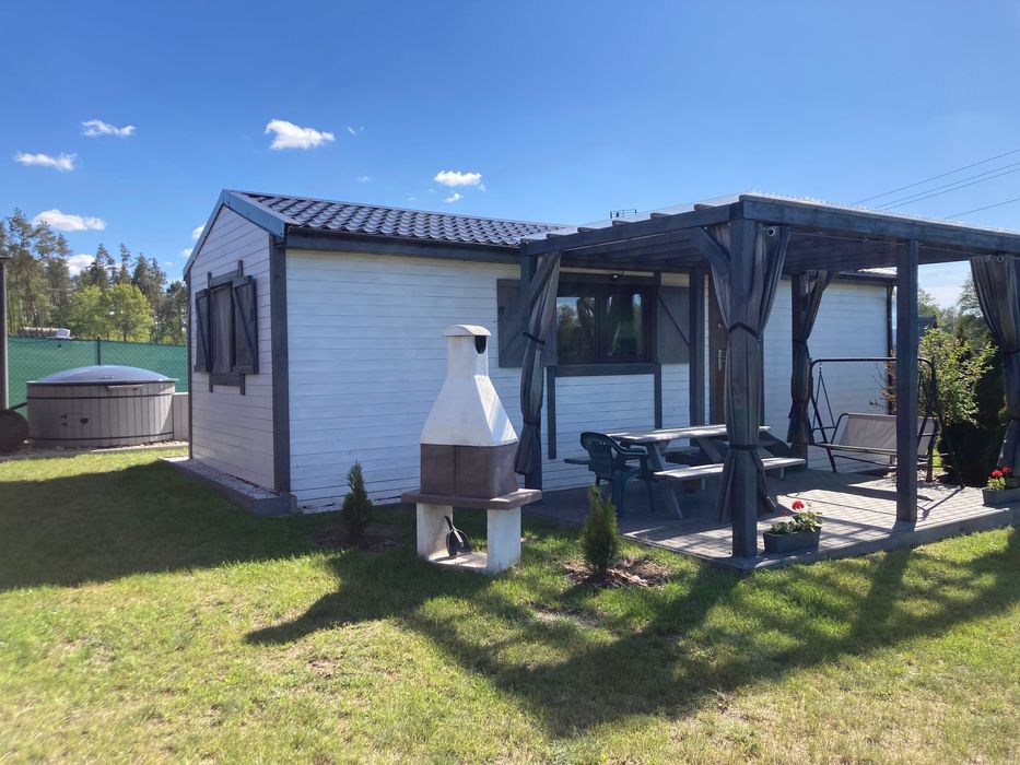 Domek letniskowy na kaszubach | Sauna i balia | Nad jeziorem | Wynajem
