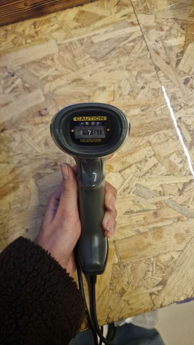 Iнфрачервоний сканер 1D штрих-кодів Syble XB(AW)-918 1D CCD провідний