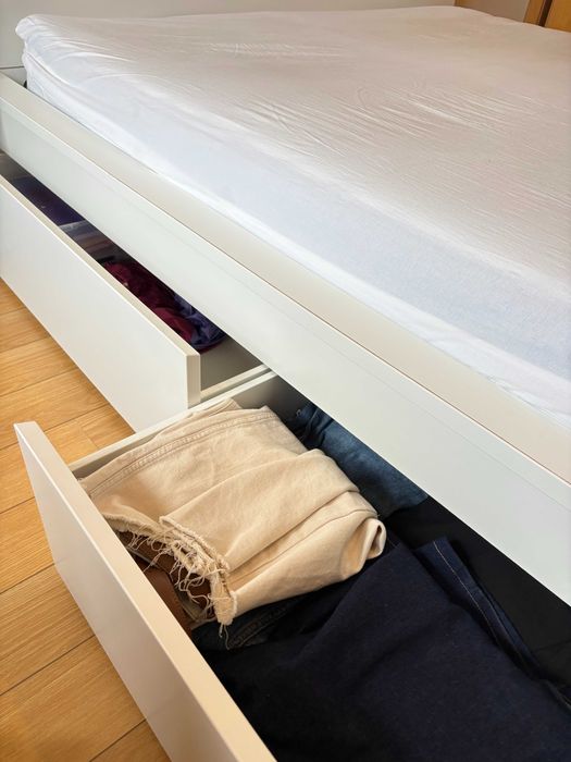 Cama 4 gavetas + colchão