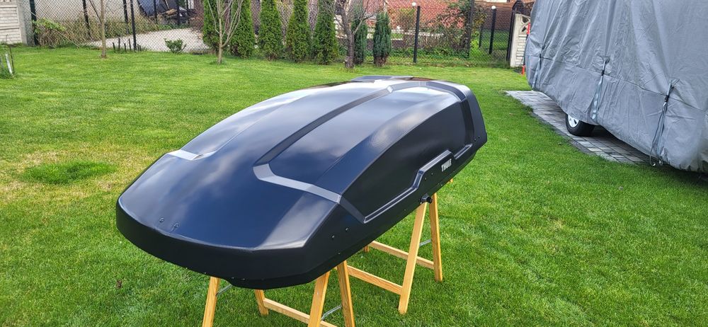 Box bagażnik dachowy Thule Force M czarny aeroskin