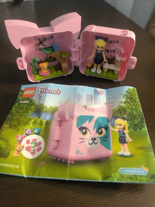 LEGO Friends 4 kpl kostki ze zwierzatkami 41662, 41664, 41665, 41666