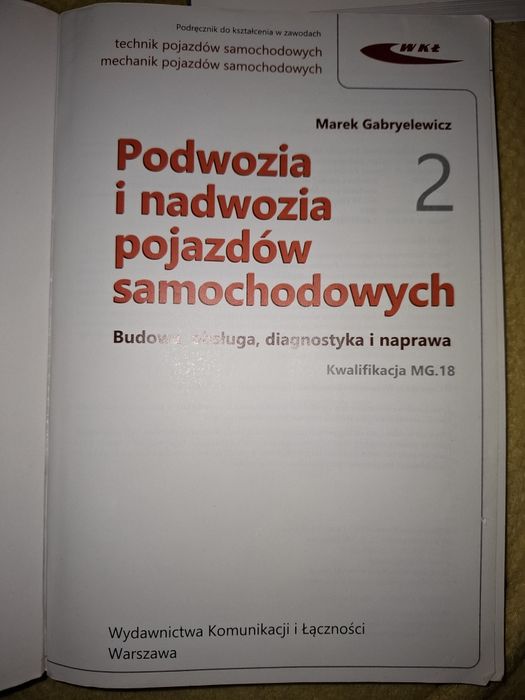 Podwozia I nadwozia pojazdów samochodowych 2
