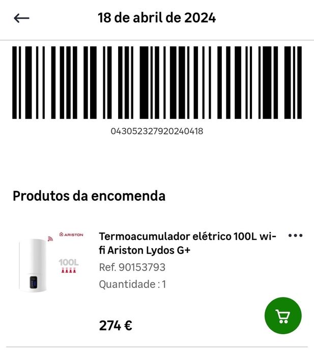 Termoacumulador Elétrico Ariston 100L com Wi-Fi – Com Garantia