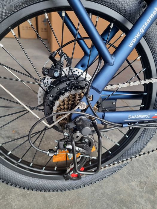 Електро велосипед, що складається SAMEBIKE CY20 350W | 12Ah | хід 90 км | швидкість 25 км/год Синій електровелосипед е-байк электровелосипед фетбайк
