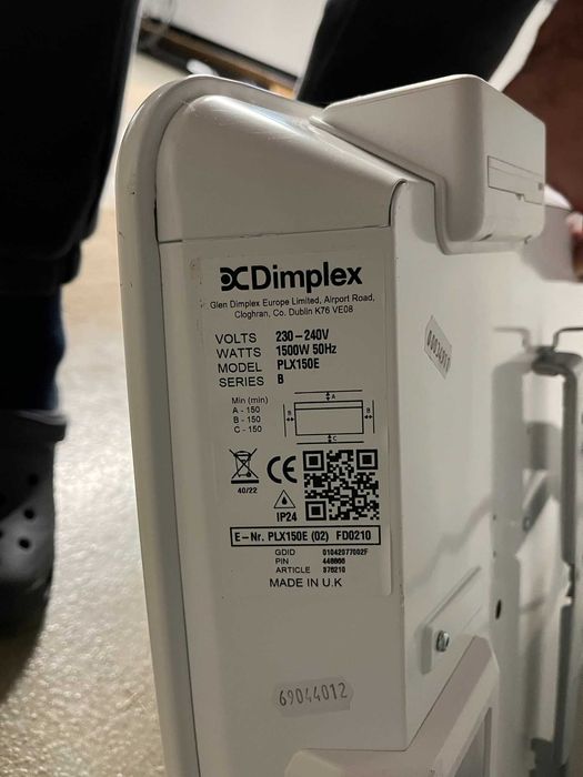 Grzejnik elektryczny Dimplex PLX150E 1500W
