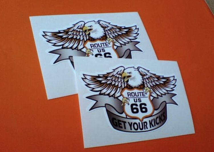 Autocolante Route 66 Texaco Gas Monkey Champion Nos Penzooil Harley