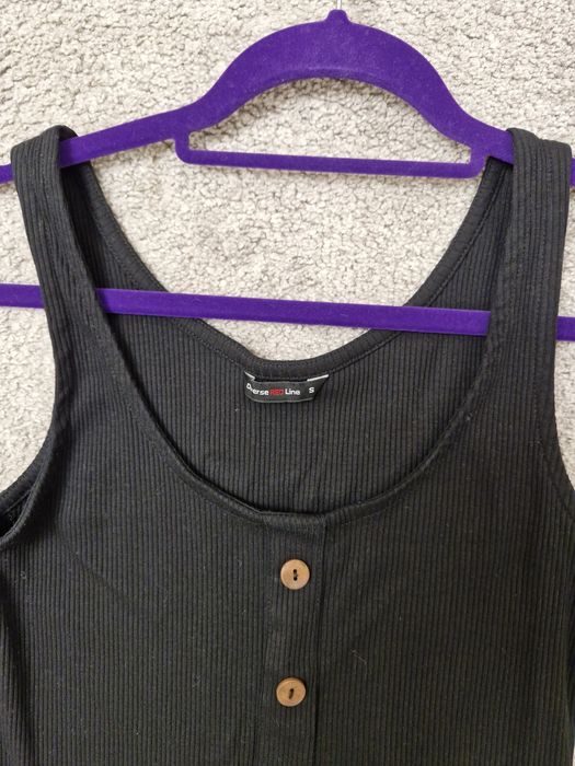 Czarna mini sukienka diverse S