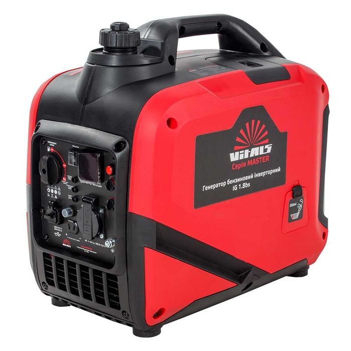 Генератор бензиновый инверторный Vitals Master IG 1.8bs/2kW/332/Гар3