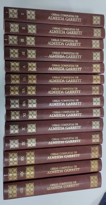 Almeida Garrett coleção 14 vol.