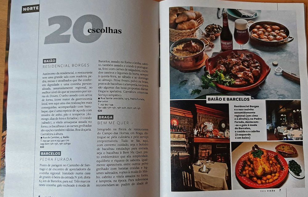 Visão 60 Restaurantes 2021