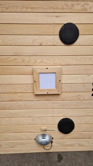 Sauna INFRARED lampy czerwone 2os podczerwień full spectrum Karibu