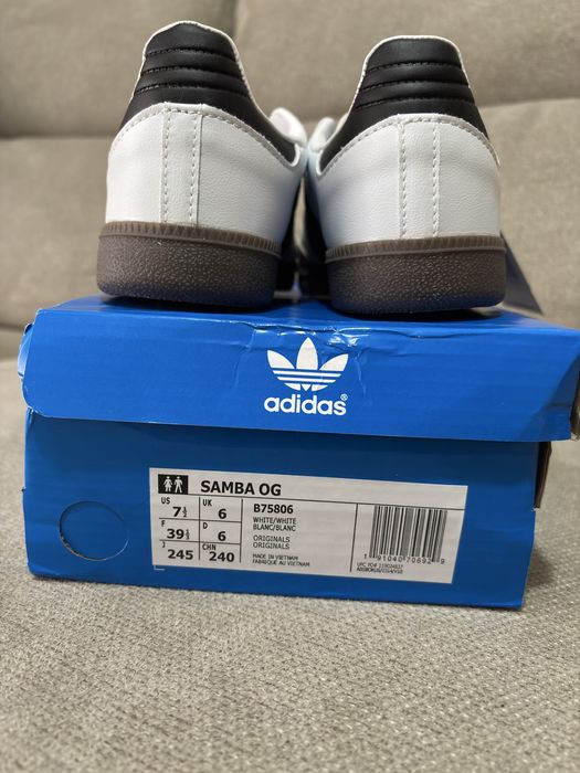 Adidas Samba OG Brancas/ Pretas