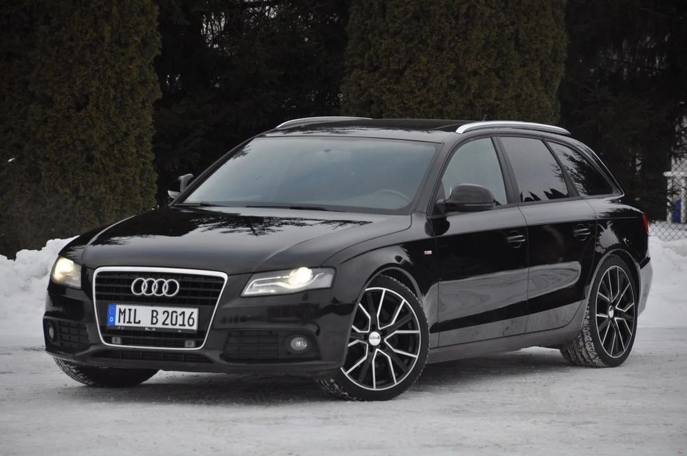Audi A4 Avant S-LINE Panorama BangOlufsen El. Klapa Webasto ASO Bezwypadkowy