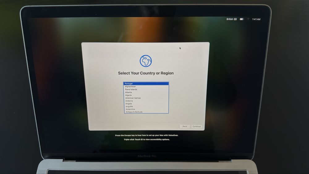 Mackbook Pro 13-inch 2018 RAM 16 GB Touchbar