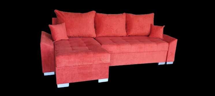 Narożnik Mateo | Nowoczesna kanapa | Rozkładana | Funkcja spania