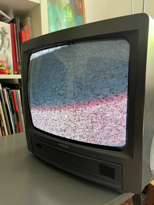 Telewizor Phillips CRT 14" Retro Granie Pegasus Atari Commodore VHS