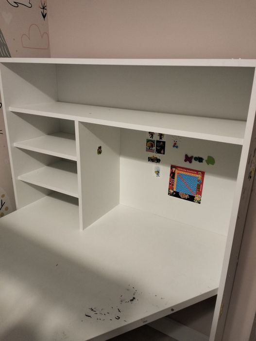 Biurko narożne białe