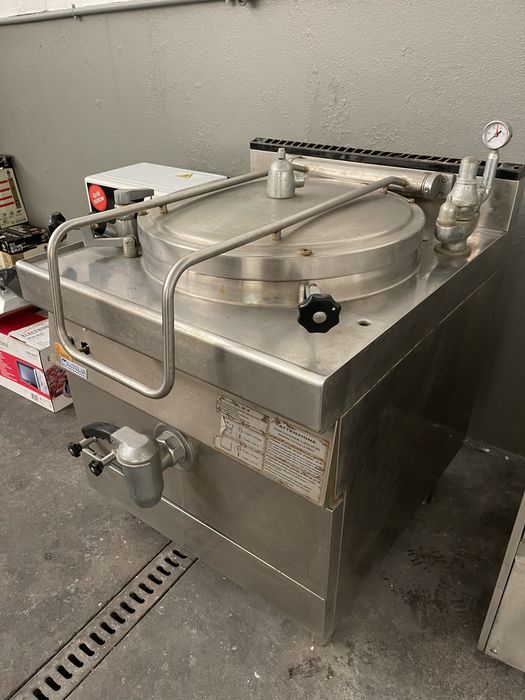 Panela de Pressão Industrial MODULAR ~100L | Inox | Gás