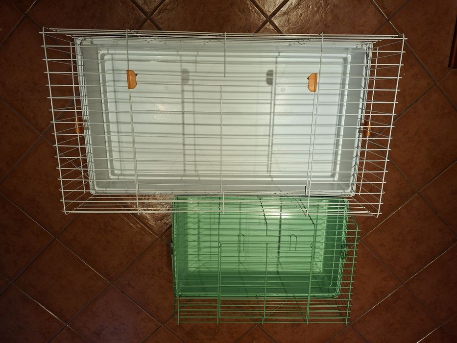 Duas Gaiolas e cerca porquinho da Índia