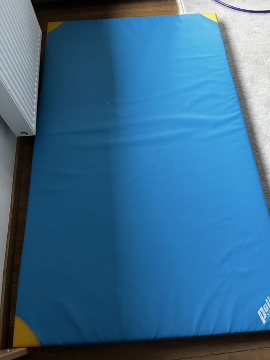 Materac gimnastyczny POLIMAT sportowy 200x120 5cm- Stan bdb!