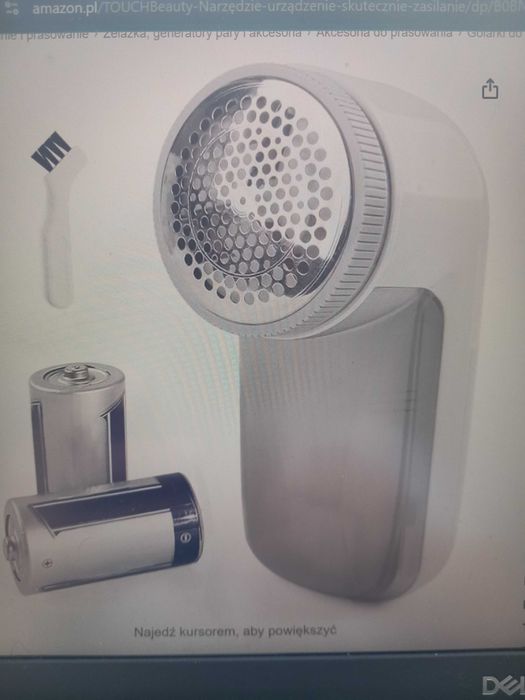 Narzędzie  do usuwania kłaczków TOUCH Beauty z 4 bateriami