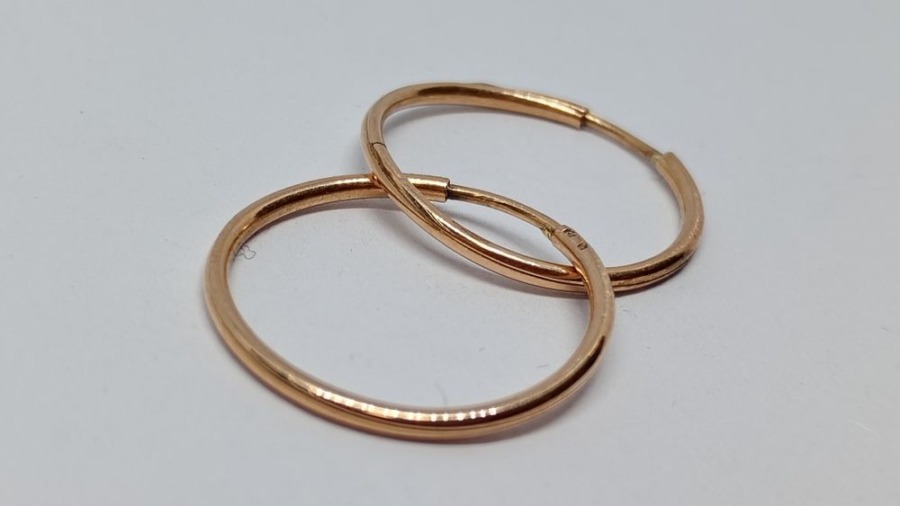 Kolczyki koła 0,84g 585  Komis Madej Gorlice