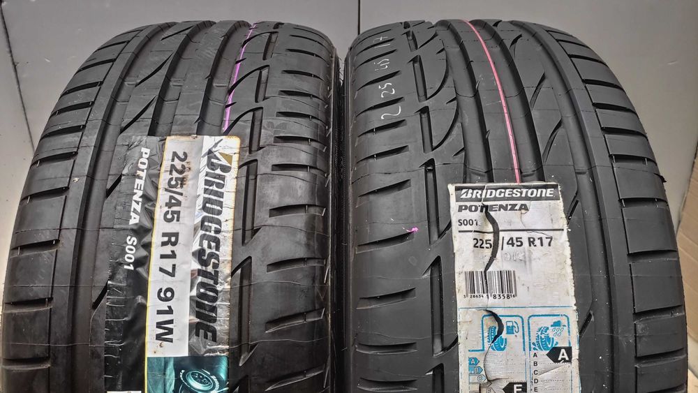 Шини 225/45R17 Bridgestone. нові. Hankook
