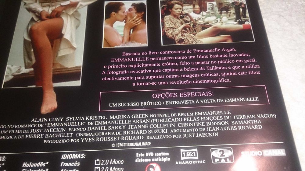 emmanuelle (dvd) filme erótico - 1º filme