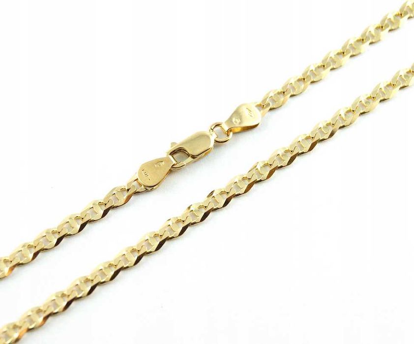 Złoty ŁAŃCUSZEK GUCCI złoto pr.585 55 cm KUTY