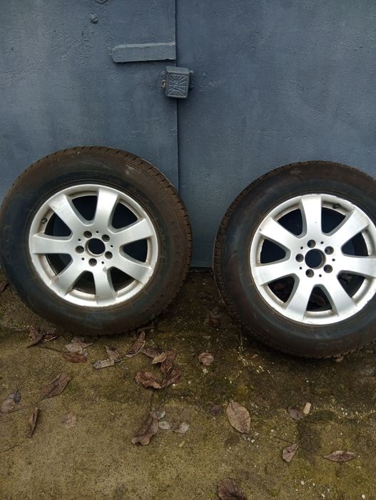 Диски 17. Резина 225/65 Зима. Мерседес