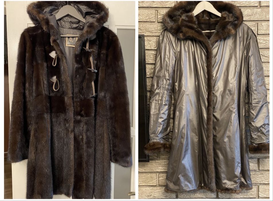 Шуба пальто куртка Anna Maria Leporatti оригінал Італія