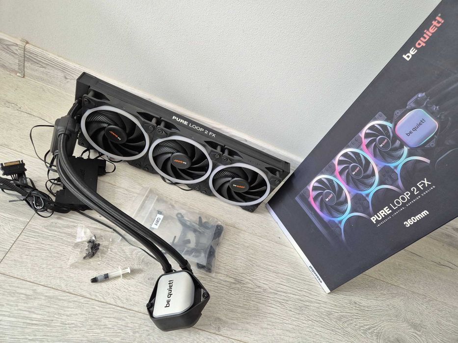 преміум 360mm водяне охолодження be quiet! Pure Loop 2 FX A-RGB хаб. Trade-in