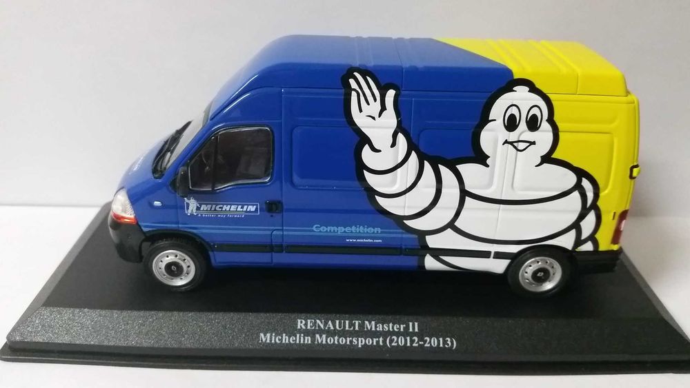 Miniaturas carrinhas assistência rally