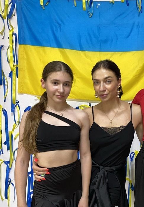 Спортивний тренувальний топ Одяг для бальних танців Латина