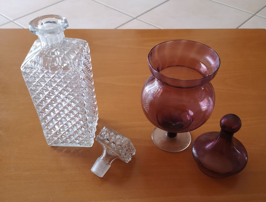 Peças em vidro decorativas (#2)