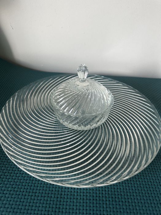 Zestaw  szkła wzór „ spirelli ” Ząbkowice