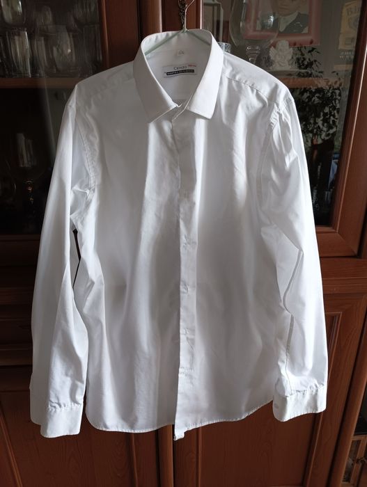 Koszula biała slim 41-42