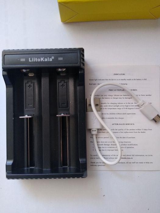 Ładowarka akumulatorków Li-ion