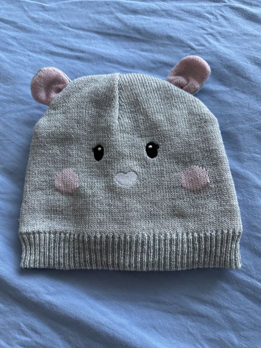 Шапочка на дівчинку, шапка демісезон, шапочка дитяча