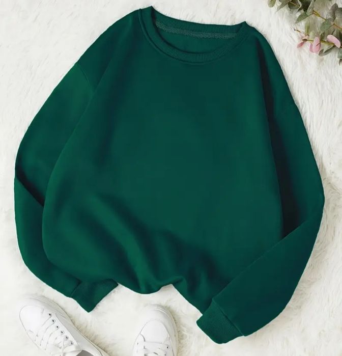 Жіночій теплий світшот з начісом кофта тепла фліска розмір M