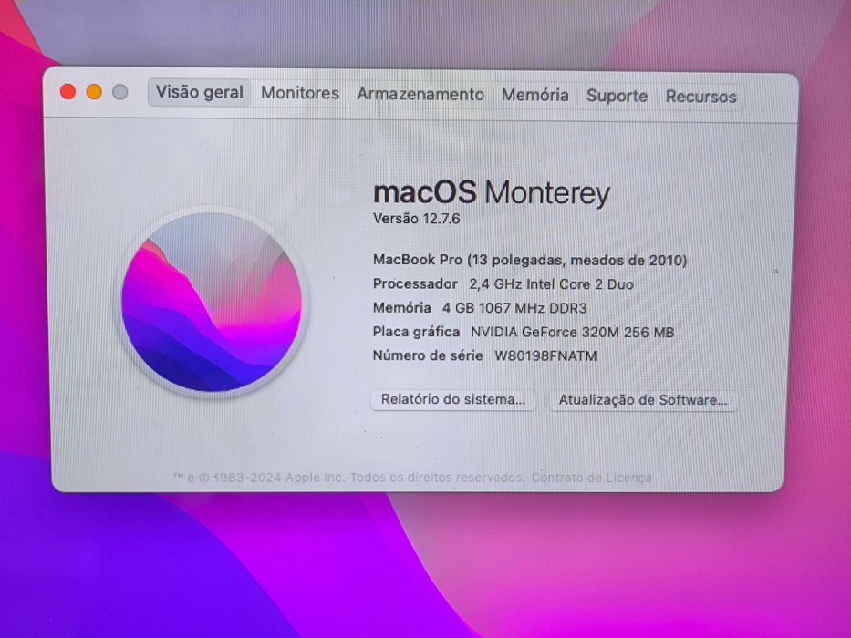 Apple Macbook Pro 13 SSD 128GB