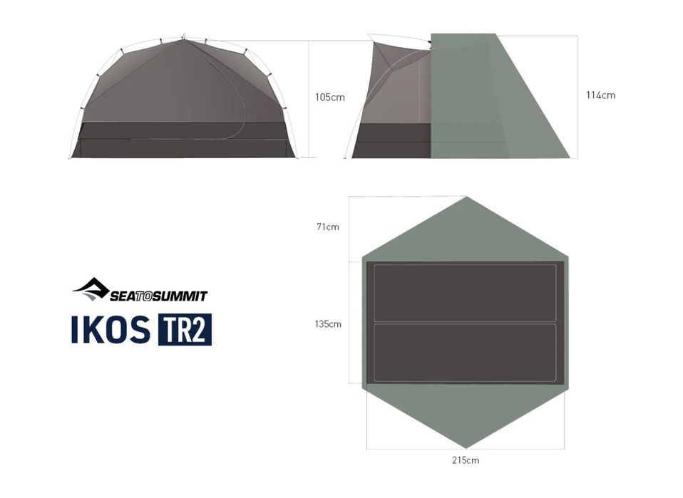 Намет Sea to Summit Ikos 2p