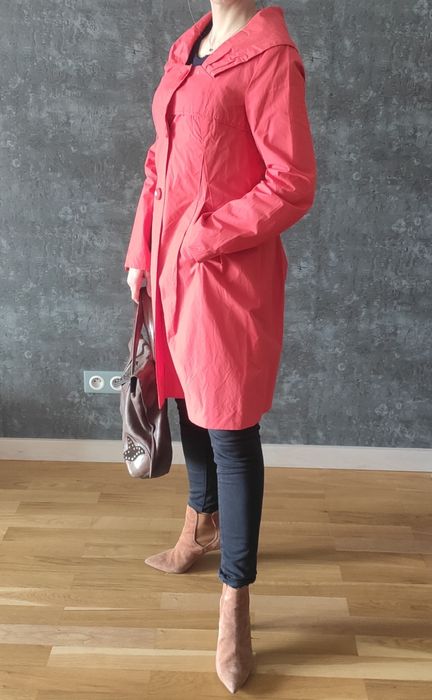 Płaszcz Monnari koralowy