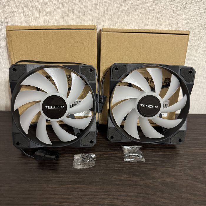 Кулери Aigo (95w/160w), RJB Вентилятори 120мм/120мм (Білі/Чорні)