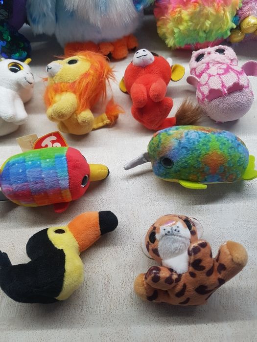 Ty іграшки з бличкучими круглими очима дуже гарні багато колекція наша