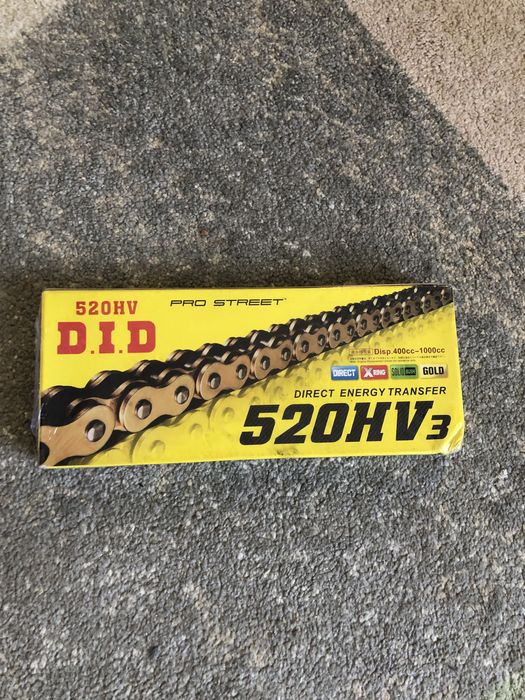 Новий свльниковий ланц DID 520 (KOVI GEON) Lite Advans Start GNS GNX