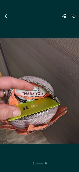 Oferta do 2.01  Mały portfelik orginalny GGL. Nowy.