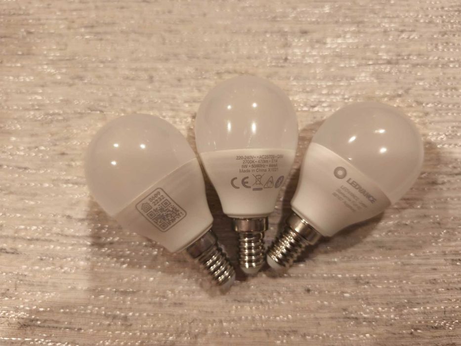 Lâmpada Inteligente Ledvance E14 - 470lm - Modelo AC25709 - Google Assistant - Alexa - Apple HomeKit